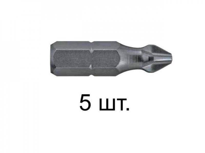 Насадка крестообразная PH3 50 мм (5 шт.) торсионная DIAGER (U640PH3L050)