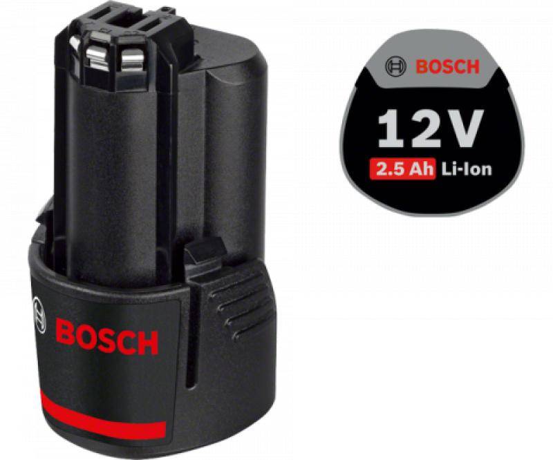 Аккумулятор BOSCH GBA 12V 12.0 В, 2.5 А/ч, Li-Ion 1600A004ZL