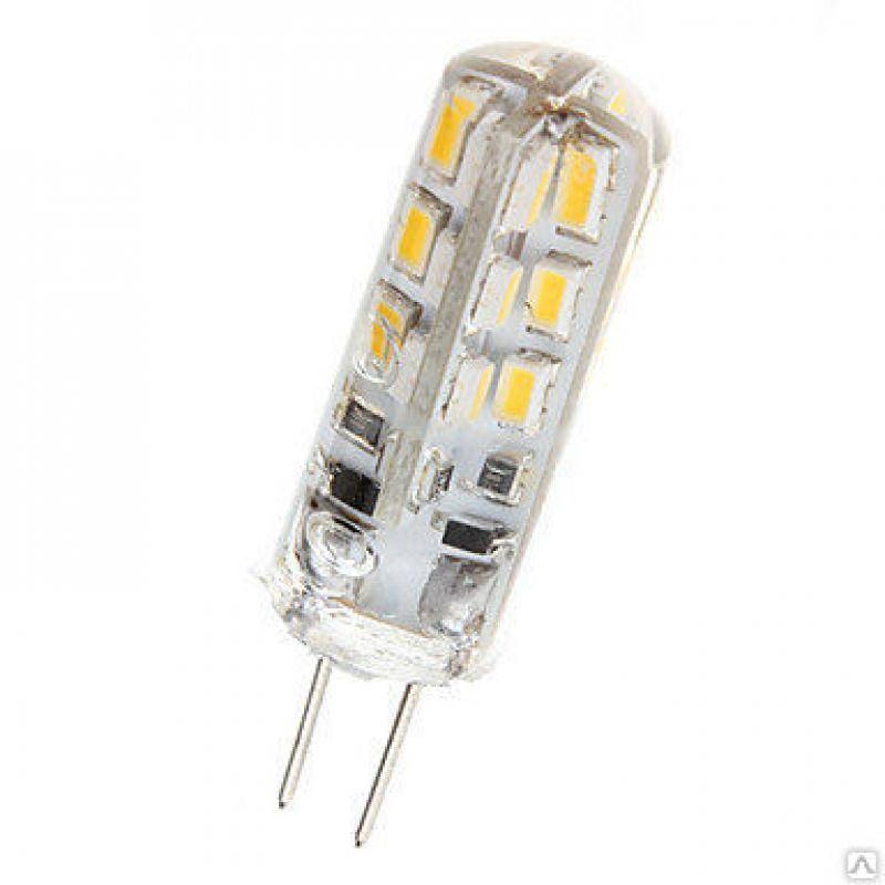 Лампа LED 1.8Вт JC G4 12В 4500К